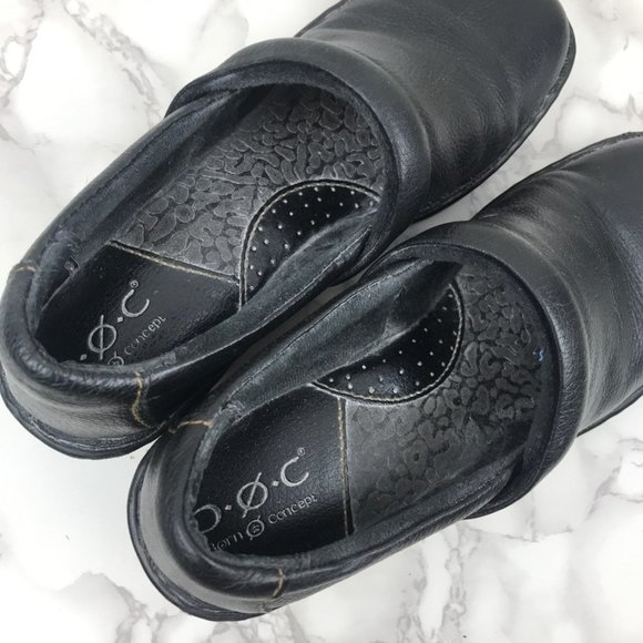 Born Concepts Boc Black Clogs Size 7.5 - Picture 6 of 8
